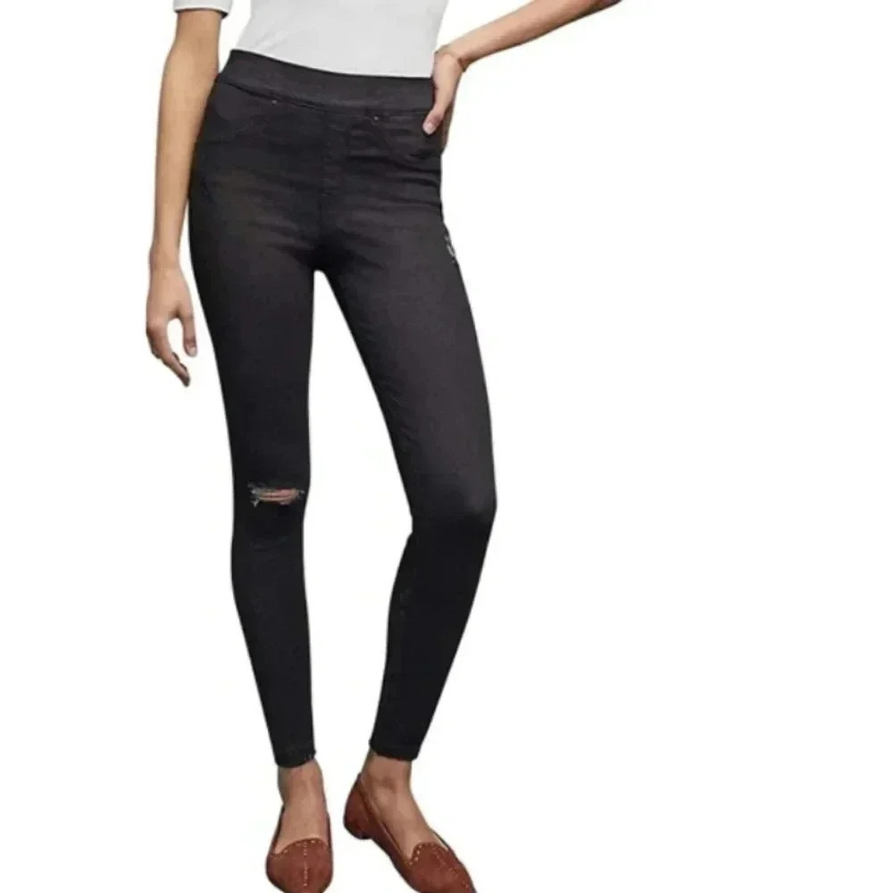 Spanx Jeanish Distressed Leggings